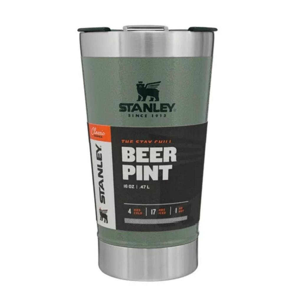 Copo termico STANLEY ORIGINAL Beer Pint Cerveja chopp 470ml com tampa